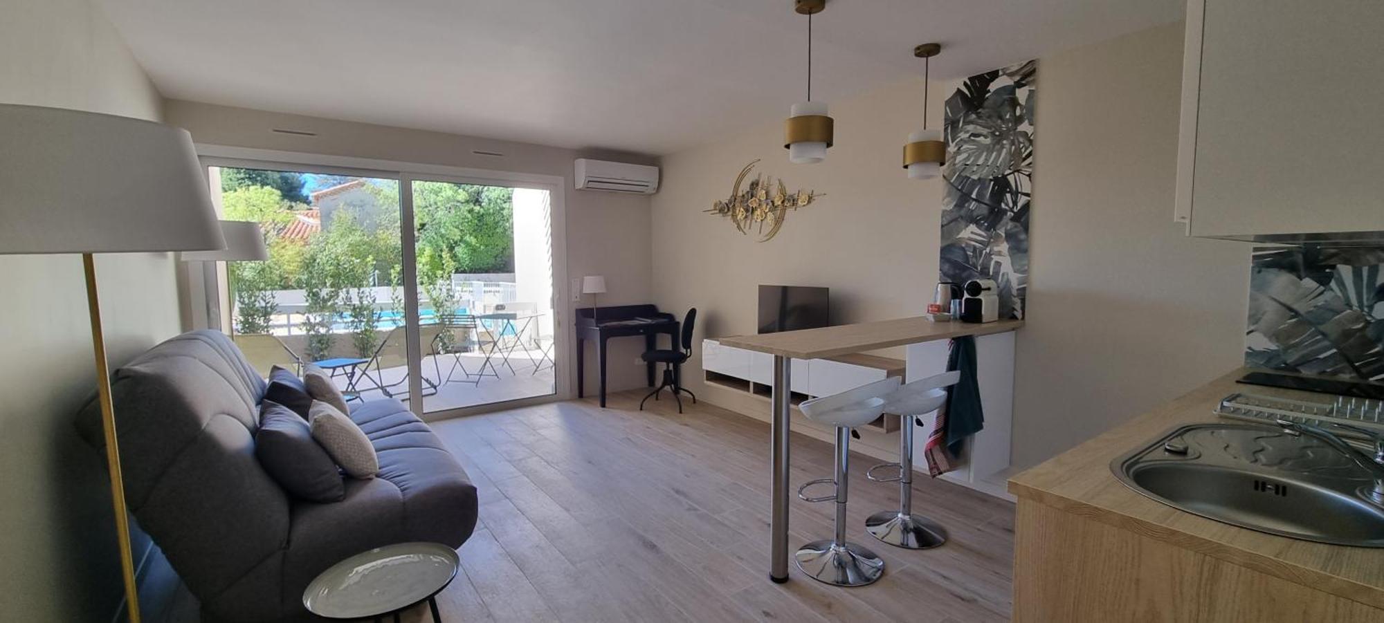 "Cote Gibaou" Centre-Ville Garage Piscine Terrasse Cassis Extérieur photo